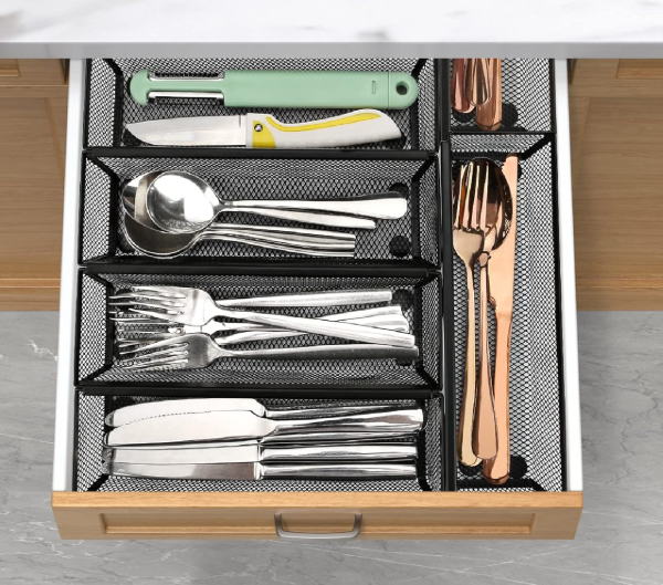 Interlocking Cutlery Organizer Set
